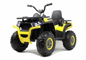 Детский электроквадроцикл RiverToys H999HH Желтый