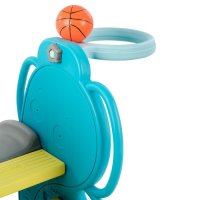 Детская горка Happy Box Elephant с баскетбольным кольцом JM-755E 4