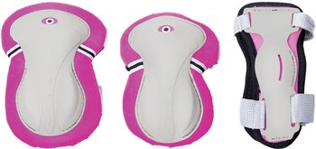 Детский комплект защиты - Globber Junior set XS (25-50KG) Розовый
