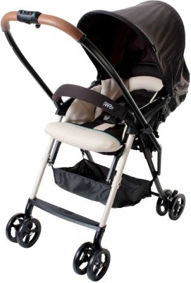 Детская прогулочная коляска Combi Mechacal Handy DC (Комби Мехакал Хэнди ДиСи) Темная слива