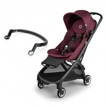 Коляска прогулочная Bugaboo Butterfly Dark Cherry + бампер