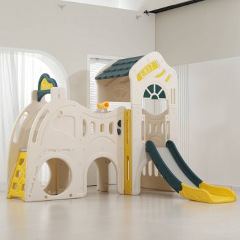 Игровой комплекс Unix Kids Playhouse с горкой