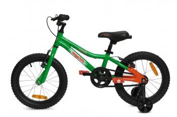 Детский велосипед Pifagor Rowan 18 зеленый/ оранжевый