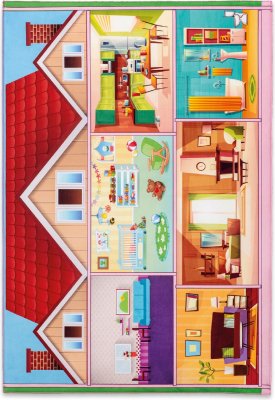 Ковер Cilek Soft Play House (100х150 см) Soft Play House