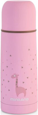 Термос для жидкостей Miniland Silky Thermos, 350 мл Розовый