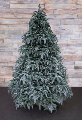 Ель Triumph Tree Нормандия 100% литая заснеженная 