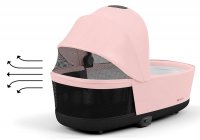 Коляска 2 в 1 Cybex Priam и e-Priam IV Peach Pink (шасси на выбор) 18