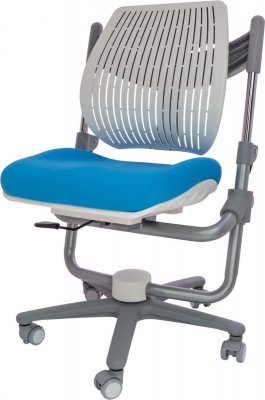 Комплект Comf-pro стол-парта М24I с креслом Angel new КС02W Skay blue