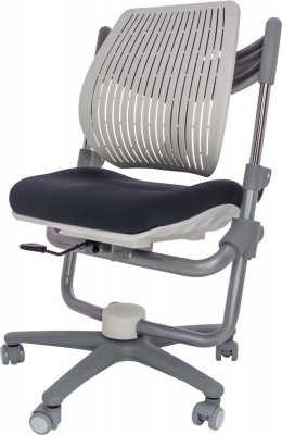 Комплект Comf-pro стол-парта М24I с креслом Angel new КС02W Темно-серый