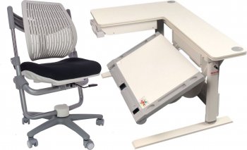Комплект Comf-pro стол-парта М24I с креслом Angel new КС02W