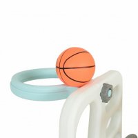 Детская горка Happy Box Park с баскетбольным кольцом JM-755A 7