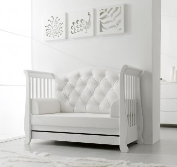 Кровать-диван Erbesi Soft (без подушек) спинка диванчика с кристаллами swarovski