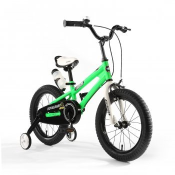 Детский велосипед Royal Baby Freestyle Steel 16&quot; от 4 до 6 лет (Роял Беби Фристайл Стил) Зеленый