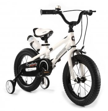 Детский велосипед Royal Baby Freestyle Steel 16&quot; от 4 до 6 лет (Роял Беби Фристайл Стил) Белый
