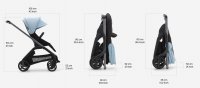 Детская коляска 2 в 1 Bugaboo Dragonfly на шасси Black 22