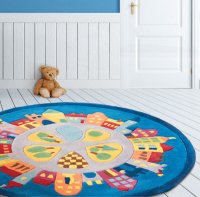Детский ковёр в комнату Pansky Княжеский замок (диаметр 120 см) 1