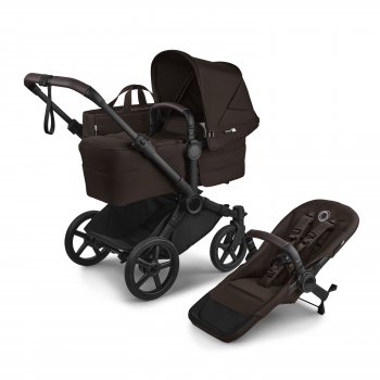Детская коляска 2 в 1 Bugaboo Donkey 6 Mono на шасси Black