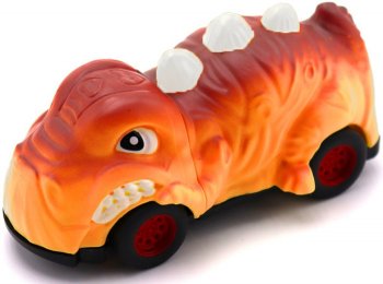 Машинка фрикционная Скоростные динозавры Speedy Dinos K02SPD001-4 оранжевый