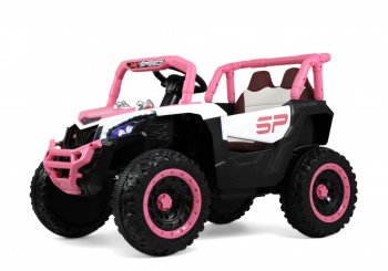 Детский электромобиль Rivertoys М303БХ Розовый