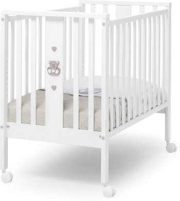 Кровать Erbesi Mini Charly (Чарли) Белый/песочный