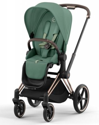 Прогулочная коляска Cybex Priam и e-Priam IV Leaf Green (шасси на выбор)