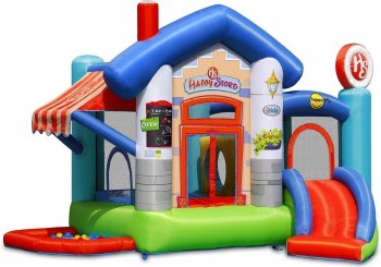 Детский надувной игровой центр Happy Hop Веселый магазинчик 9415 (Хеппи Хоп)