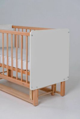 Детская кровать Dreams Leia Белый с маятником и матрасом