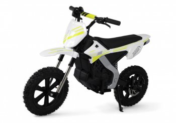Детский электромотоцикл Rivertoys E777KX Белый