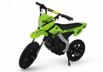 Детский электромотоцикл Rivertoys E777KX Зеленый
