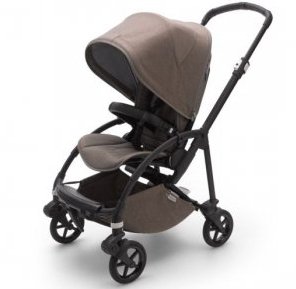 Коляска прогулочная Bugaboo Bee 6 Complete Mineral (Limited collection) Black/Taupe-Taupe