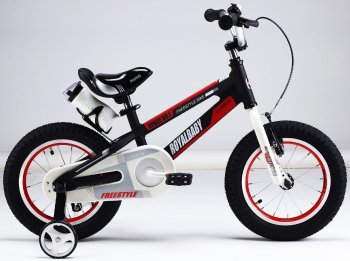 Детский велосипед Royal Baby Freestyle Space №1 Alloy 12&quot; 2-5 лет (Роял Беби Фристайл Эллой) Черный