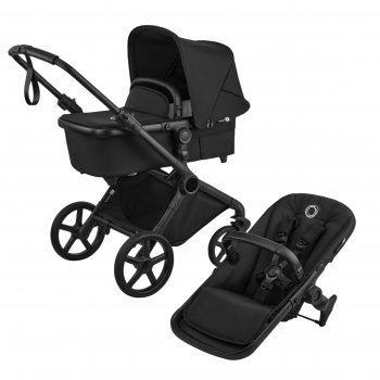 Детская коляска 2 в 1 Bugaboo Cub Heritage Black