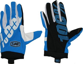 Перчатки MOTAX 100% Черно-сине-белый размер L