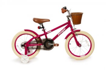 Детский велосипед Pifagor Shine 16 тёмно - розовый