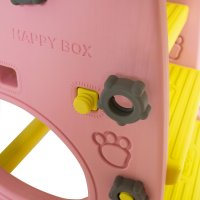 Детская горка Happy Box с баскетбольным кольцом Bear JM-755B 3