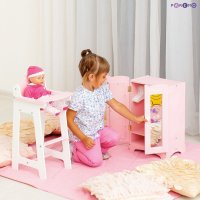 Набор кукольной мебели Paremo (шкаф+стул) PFD116-16/PFD116-17 5