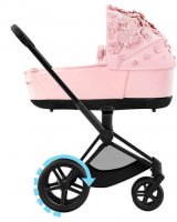 Коляска для новорожденных Cybex Priam и e-Priam IV FE Simply Flowers Pale Blush (шасси на выбор) 7