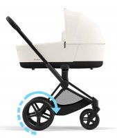 Коляска для новорожденных Cybex Priam и e-Priam IV Off White (шасси на выбор) 2