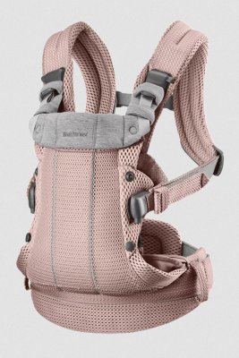 Рюкзак-кенгуру для новорожденных BabyBjorn Harmony Mesh 0880.03/dusty pink