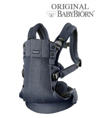 Рюкзак-кенгуру для новорожденных BabyBjorn Harmony Mesh 0880.13/Anthracite