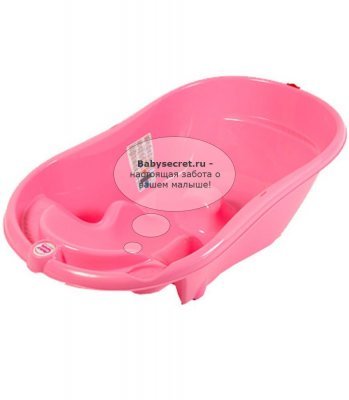 Ванночка для купания Ok Baby Onda (Окей Бэби Онда) розовый