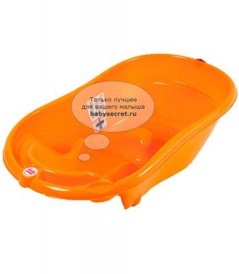 Ванночка для купания Ok Baby Onda (Окей Бэби Онда) оранжевый