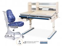 Комплект детский стол-парта Mealux Montreal (BD-670) + кресло Match (Y-528) 1