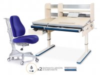 Комплект детский стол-парта Mealux Montreal (BD-670) + кресло Match (Y-528) 2