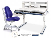 Комплект детский стол-парта Mealux Montreal (BD-670) + кресло Match (Y-528) 6