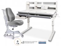 Комплект детский стол-парта Mealux Montreal (BD-670) + кресло Match (Y-528) 7