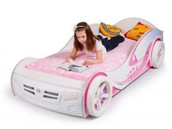 Детская кровать-машина ABC King Princess Princess (190*90)