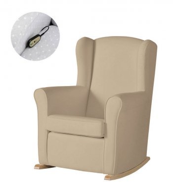 Кресло-качалка с Relax-системой Micuna Wing/Nanny Natural