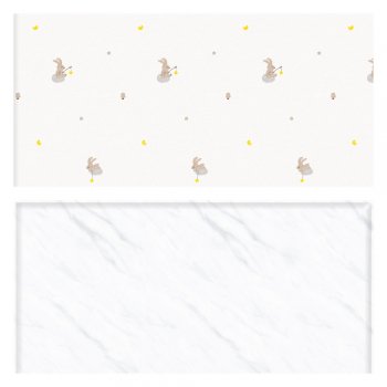 Коврик Parklon Pure Bubble mat Зайка на луне 210х150х4 см