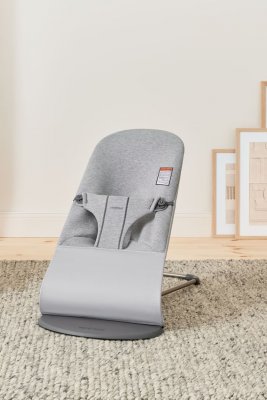 Детский шезлонг BabyBjorn Bouncer Bliss Woven/Jersey Tri-Fabric